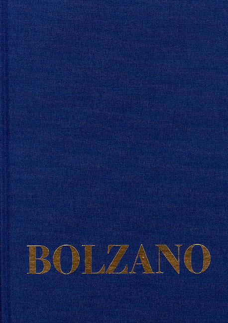 Cover-Bild Bernard Bolzano Gesamtausgabe / Reihe II: Nachlaß. B. Wissenschaftliche Tagebücher. Band 10,2: Miscellanea Mathematica 18