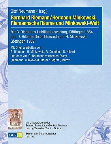 Cover-Bild Bernhard Riemann / Hermann Minkowski, Riemannsche Räume und Minkowski-Welt