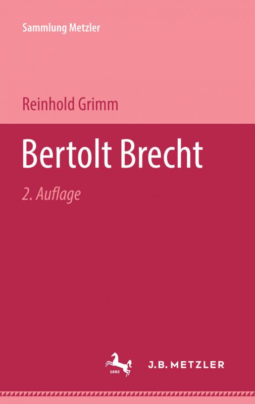 Cover-Bild Bertolt Brecht