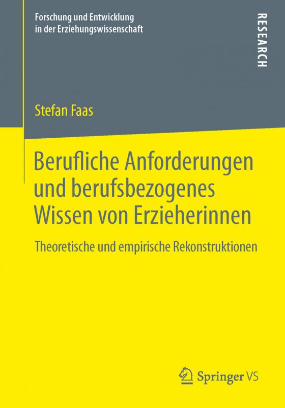 Cover-Bild Berufliche Anforderungen und berufsbezogenes Wissen von Erzieherinnen