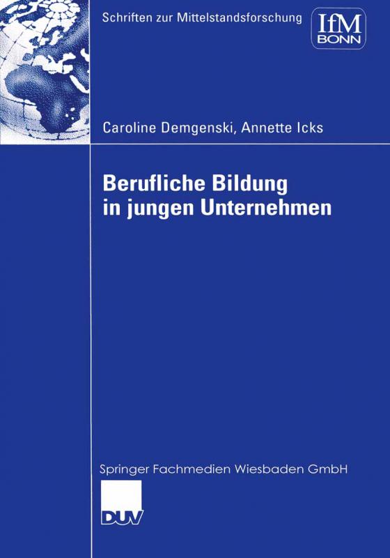 Cover-Bild Berufliche Bildung in jungen Unternehmen