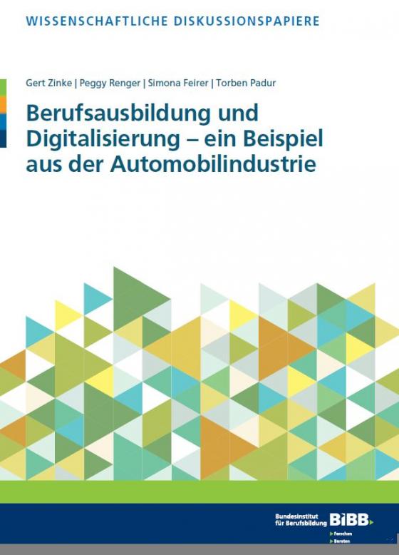 Cover-Bild Berufsausbildung und Digitalisierung - ein Beispiel aus der Automobilindustrie