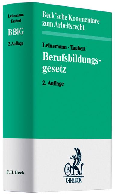 Cover-Bild Berufsbildungsgesetz