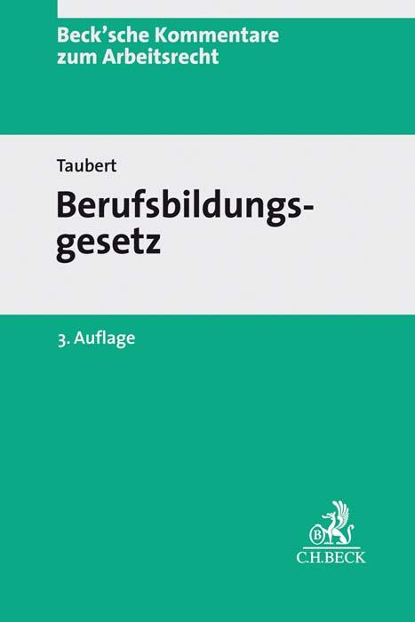 Cover-Bild Berufsbildungsgesetz