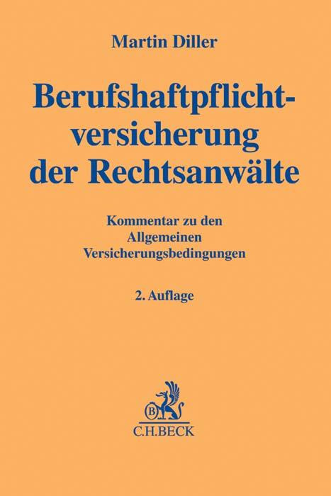 Cover-Bild Berufshaftpflichtversicherung der Rechtsanwälte