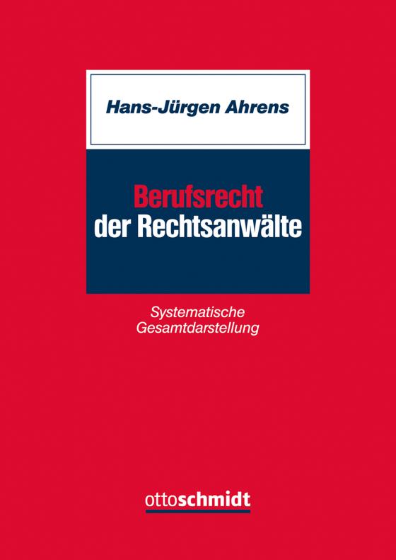 Cover-Bild Berufsrecht der Rechtsanwälte