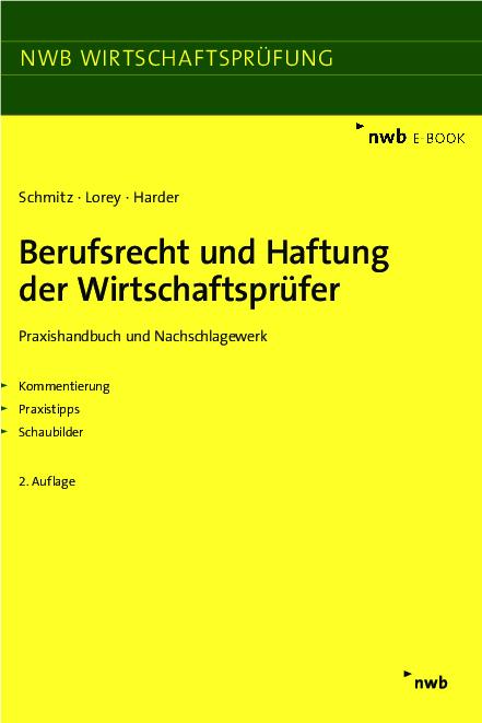 Cover-Bild Berufsrecht und Haftung der Wirtschaftsprüfer