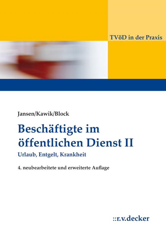 Cover-Bild Beschäftigte im Öffentlichen Dienst II