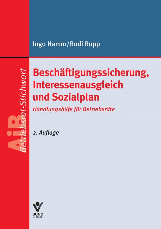 Cover-Bild Beschäftigungssicherung, Interessenausgleich und Sozialplan