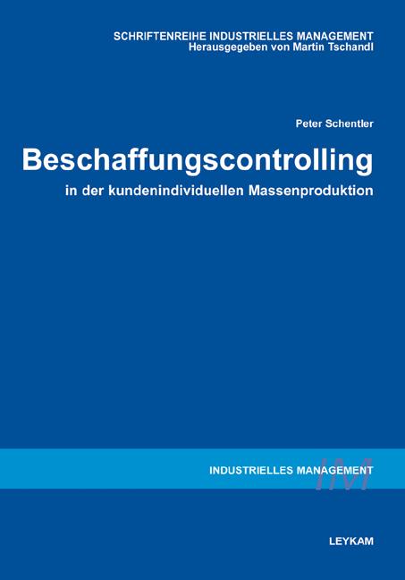 Cover-Bild Beschaffungscontrolling