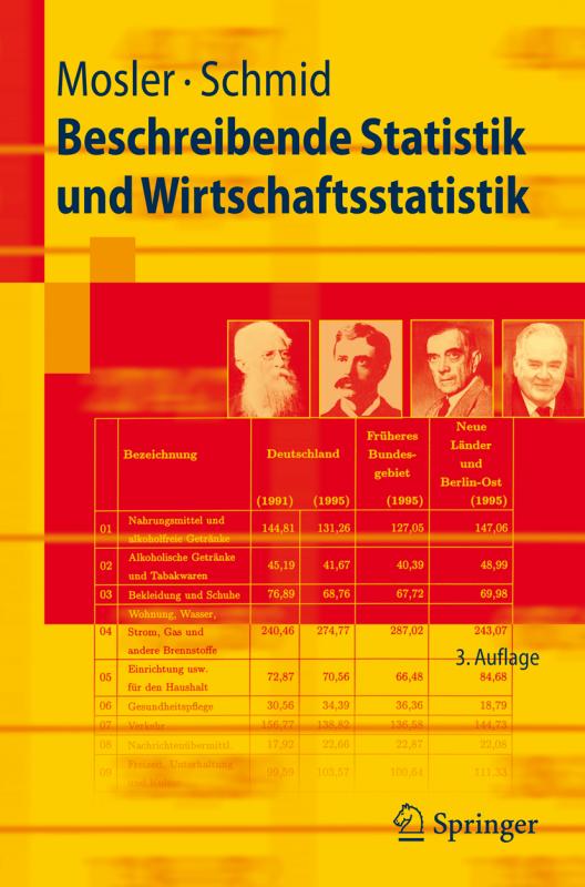 Cover-Bild Beschreibende Statistik und Wirtschaftsstatistik