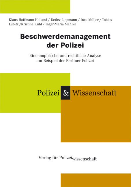 Cover-Bild Beschwerdemanagement der Polizei