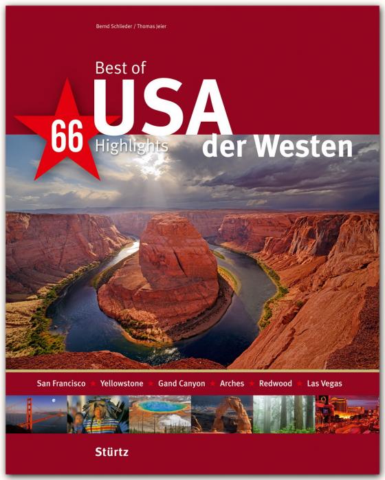 Cover-Bild Best of USA - Der Westen - 66 Highlights