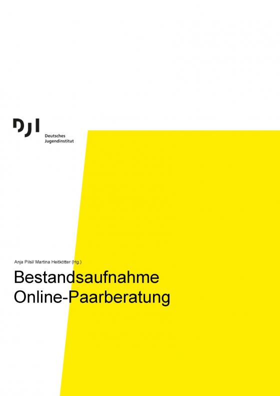 Cover-Bild Bestandsaufnahme Online-Paarberatung