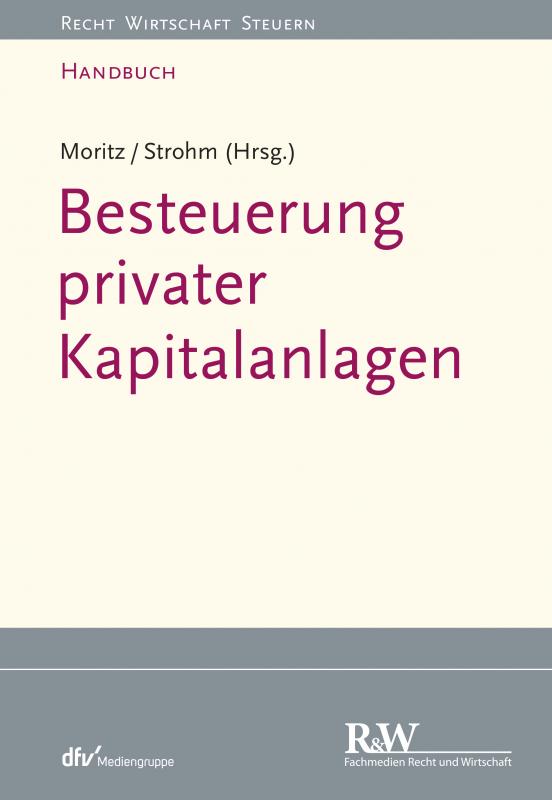 Cover-Bild Besteuerung privater Kapitalanlagen