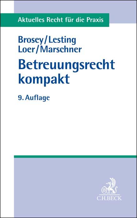 Cover-Bild Betreuungsrecht kompakt