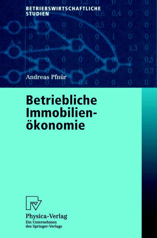 Cover-Bild Betriebliche Immobilienökonomie