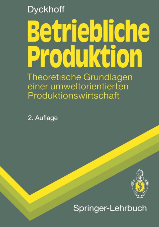 Cover-Bild Betriebliche Produktion