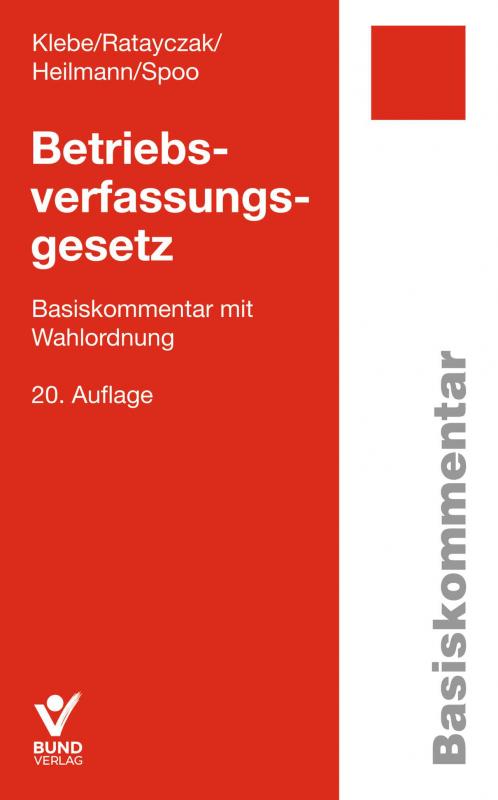 Cover-Bild Betriebsverfassungsgesetz