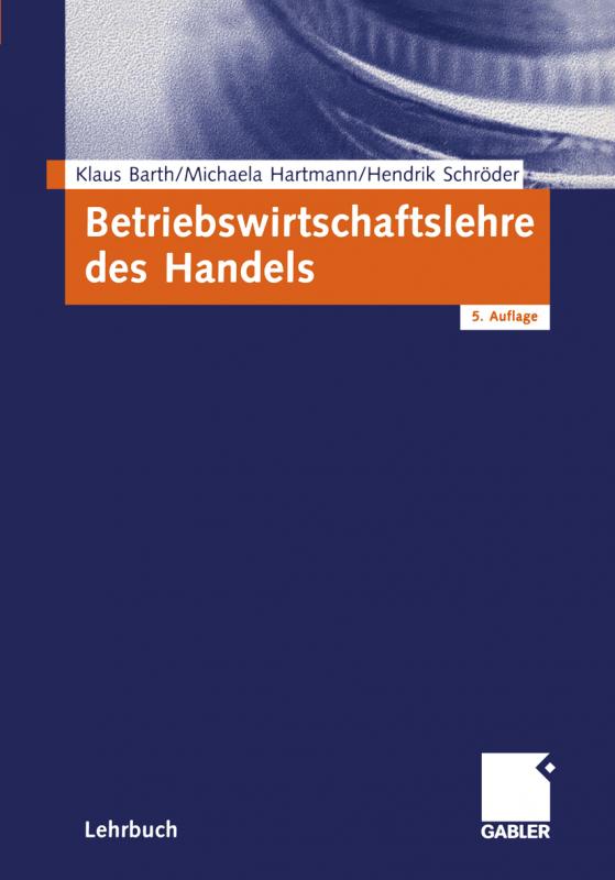 Cover-Bild Betriebswirtschaftslehre des Handels