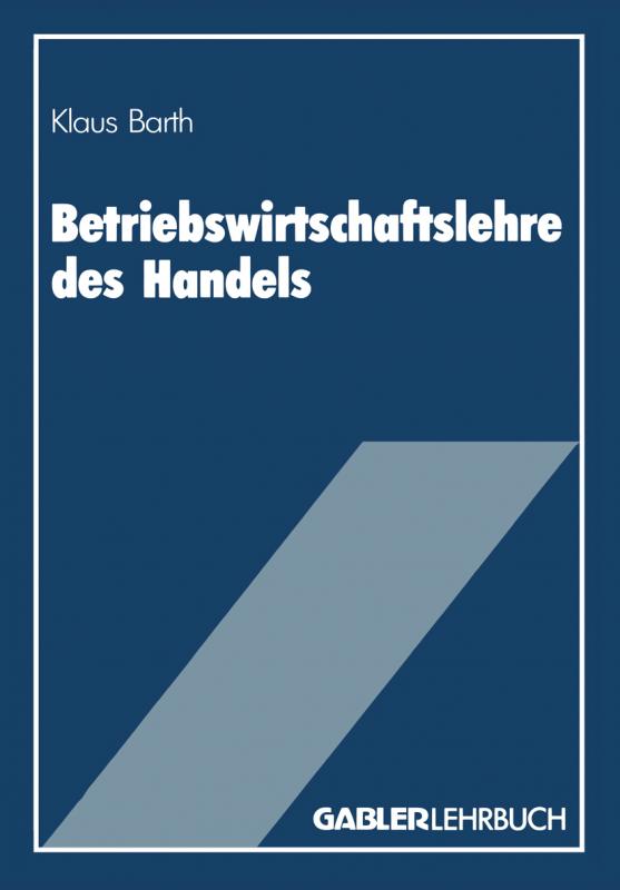 Cover-Bild Betriebswirtschaftslehre des Handels