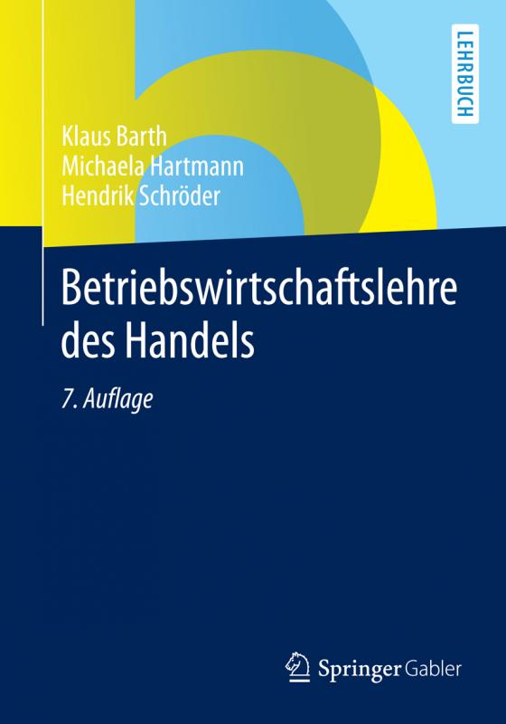 Cover-Bild Betriebswirtschaftslehre des Handels