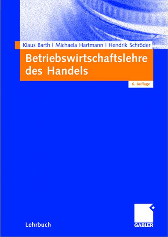 Cover-Bild Betriebswirtschaftslehre des Handels