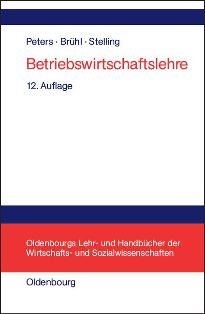 Cover-Bild Betriebswirtschaftslehre