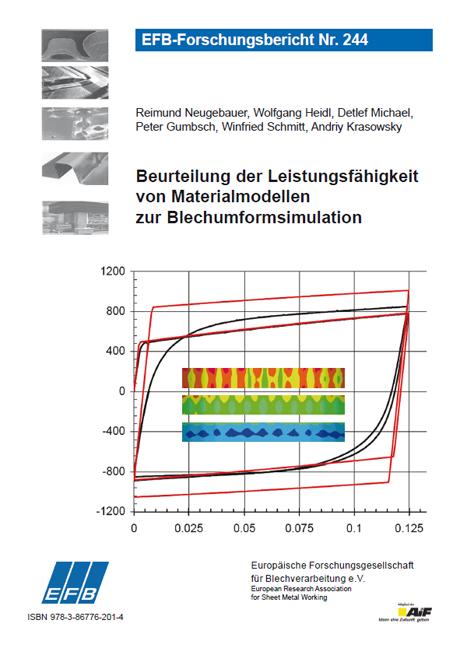 Cover-Bild Beurteilung der Leistungsfähigkeit von Materialmodellen zur Blechumformsimulation