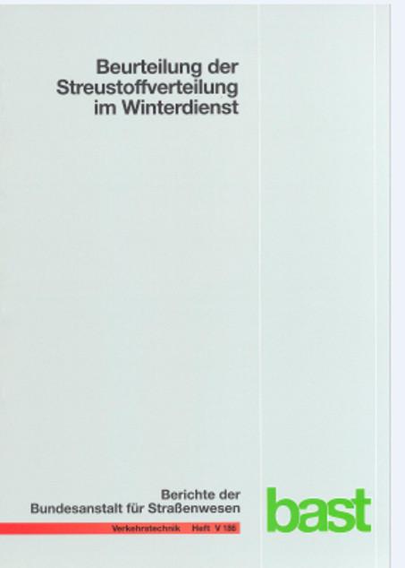 Cover-Bild Beurteilung der Streustoffverteilung im Winterdienst