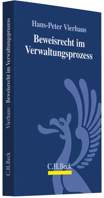 Cover-Bild Beweisrecht im Verwaltungsprozess