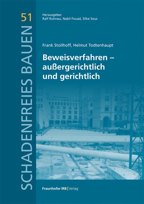 Cover-Bild Beweisverfahren – außergerichtlich und gerichtlich