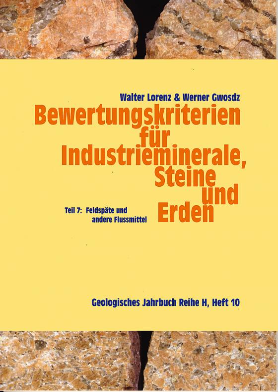 Cover-Bild Bewertungskriterien für Industrieminerale, Steine und Erden