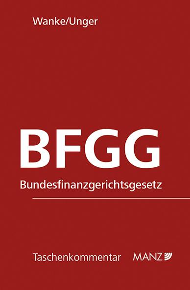 Cover-Bild BFGG - Bundesfinanzgerichtsgesetz