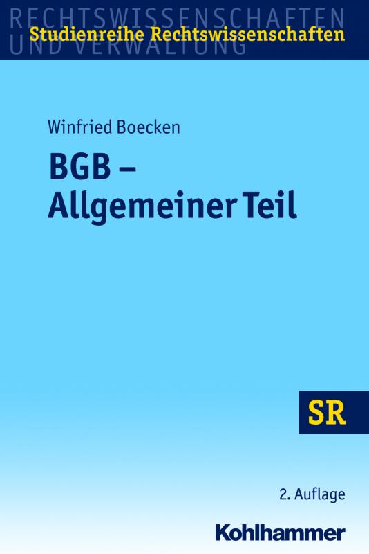 Cover-Bild BGB - Allgemeiner Teil