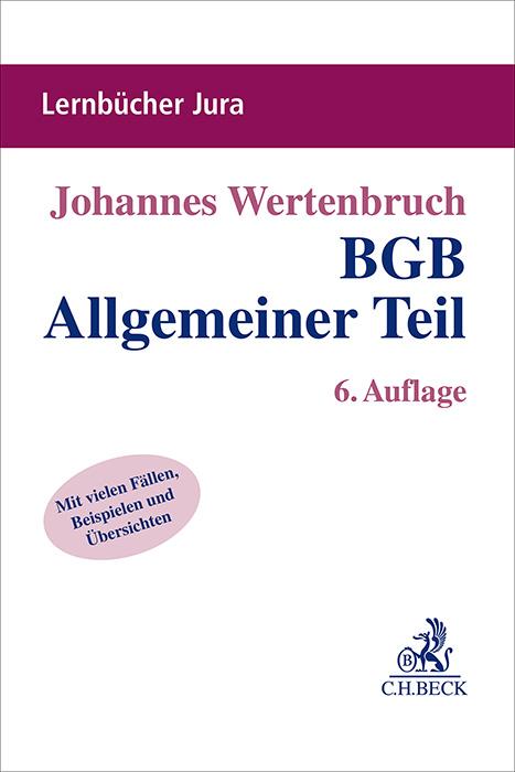 Cover-Bild BGB Allgemeiner Teil