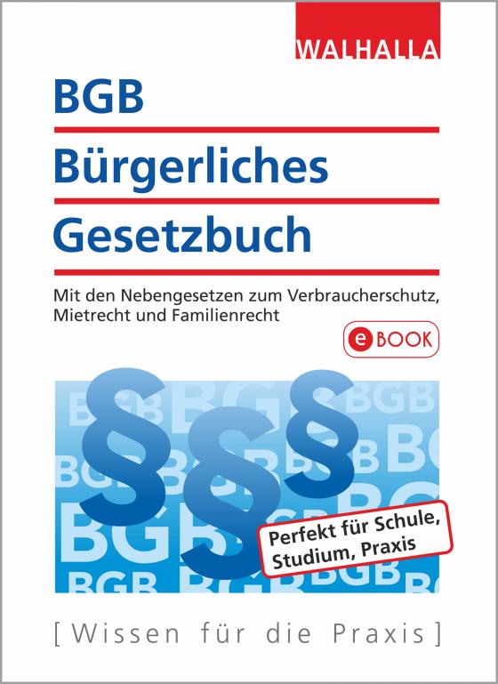 Cover-Bild BGB - Bürgerliches Gesetzbuch Ausgabe 2019/2020