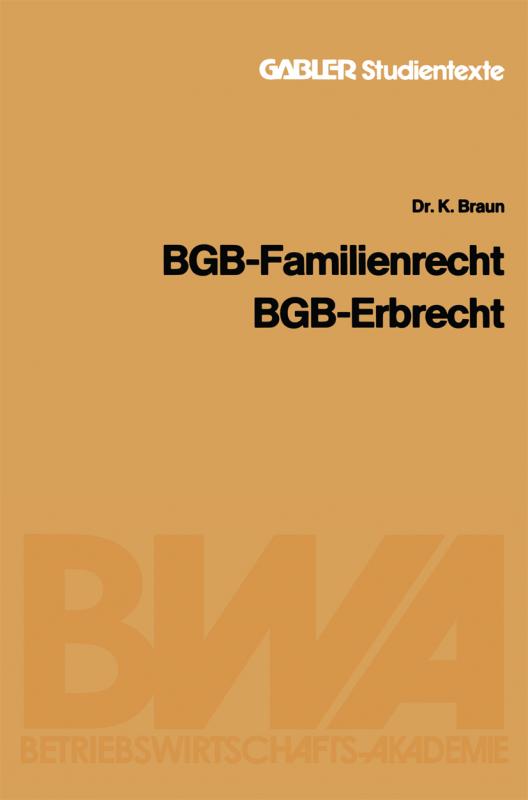 Cover-Bild BGB — Familienrecht, BGB — Erbrecht