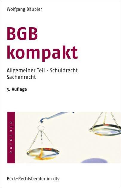 Cover-Bild BGB kompakt