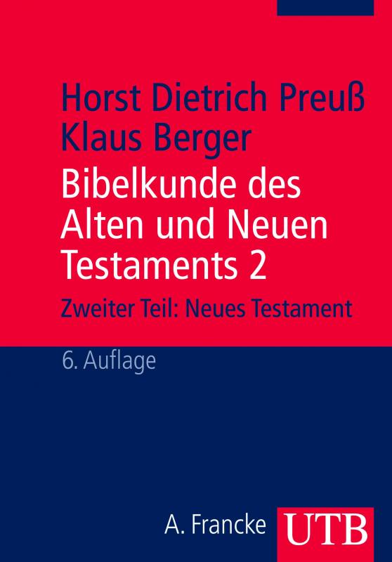 Cover-Bild Bibelkunde des Alten und Neuen Testaments 2