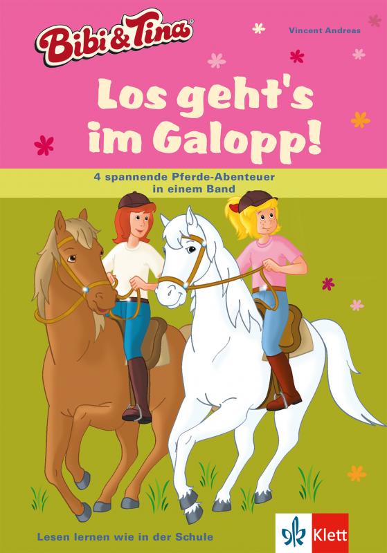 Cover-Bild Bibi & Tina: Los geht's im Galopp! Vier spannende Pferdegeschichten in einem Band