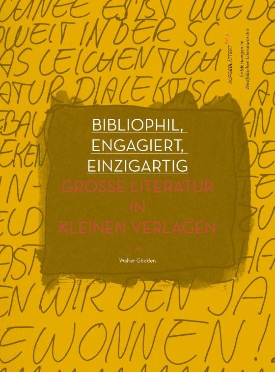 Cover-Bild Bibliophil, engagiert, einzigartig