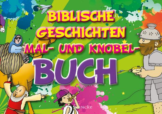 Cover-Bild Biblische Geschichten Mal- und Knobel-Buch