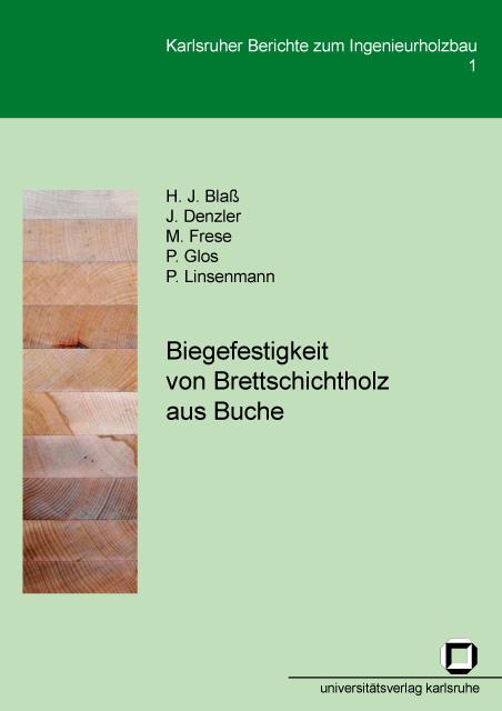 Cover-Bild Biegefestigkeit von Brettschichtholz aus Buche