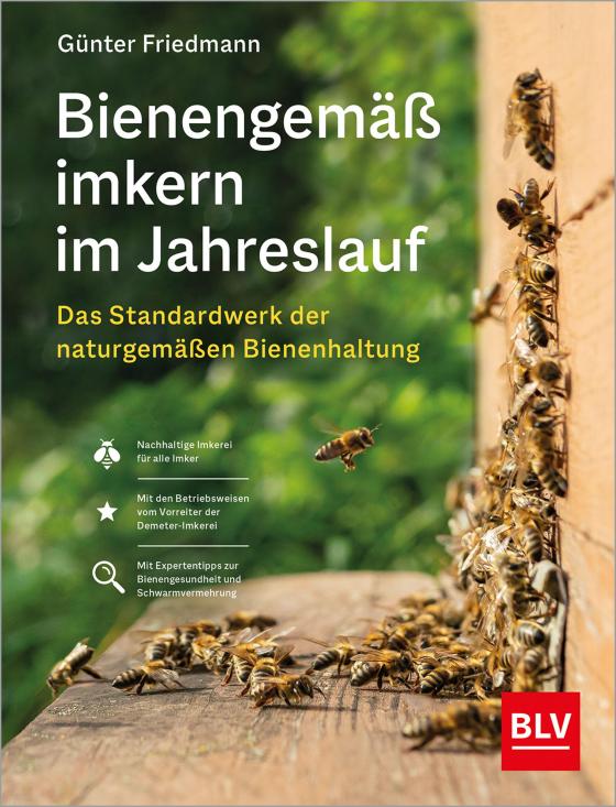 Cover-Bild Bienengemäß imkern im Jahreslauf