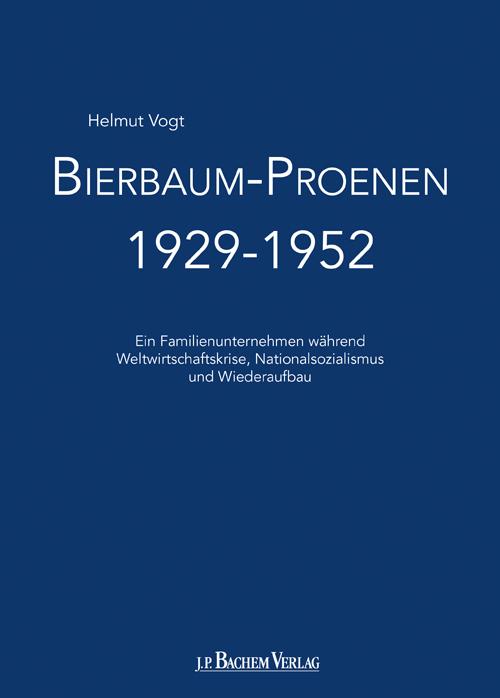 Cover-Bild Bierbaum-Proenen 1929-1952