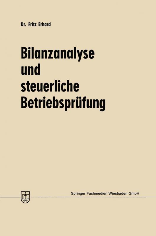 Cover-Bild Bilanzanalyse und steuerliche Betriebsprüfung