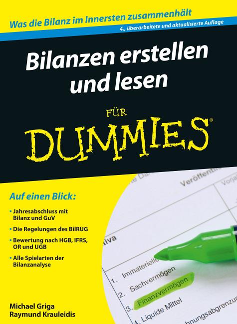 Cover-Bild Bilanzen erstellen und lesen für Dummies