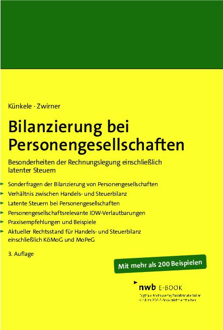 Cover-Bild Bilanzierung bei Personengesellschaften