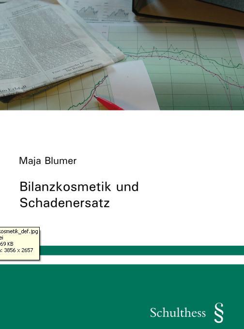 Cover-Bild Bilanzkosmetik und Schadenersatz